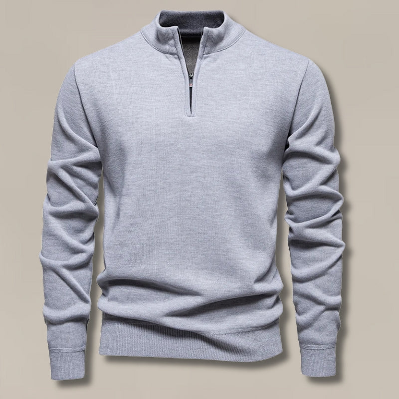 The Warwick Quarter Zip Jumper