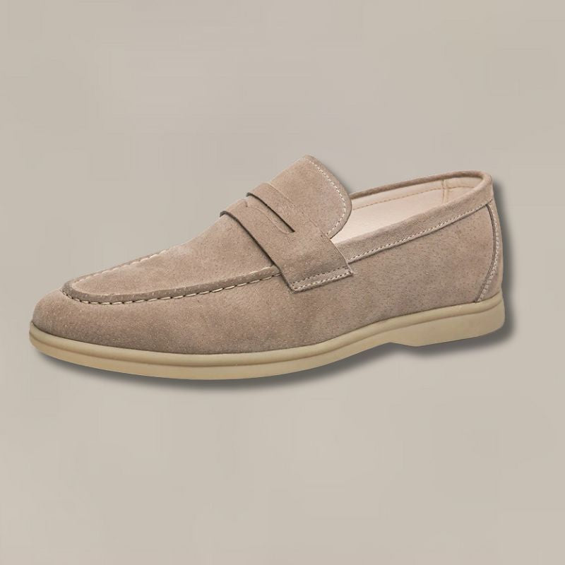 The Old Money Suede Loafers