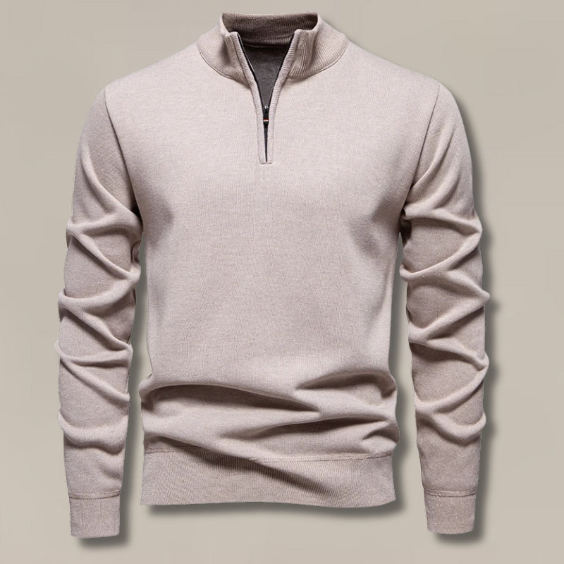 The Warwick Quarter Zip Jumper