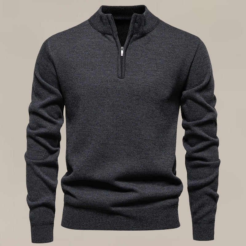 The Warwick Quarter Zip Jumper