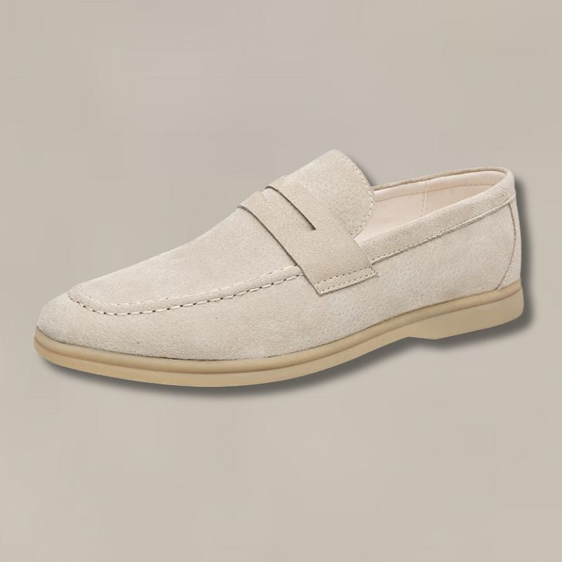 The Old Money Suede Loafers