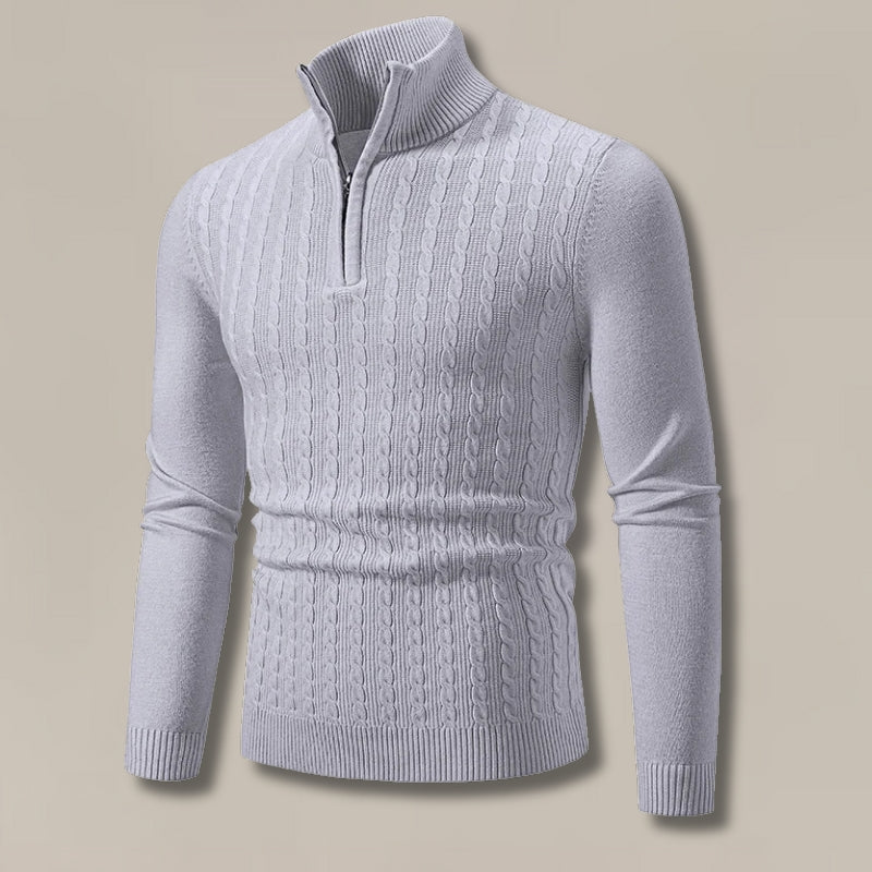 The Gstaad Half Zip Jumper