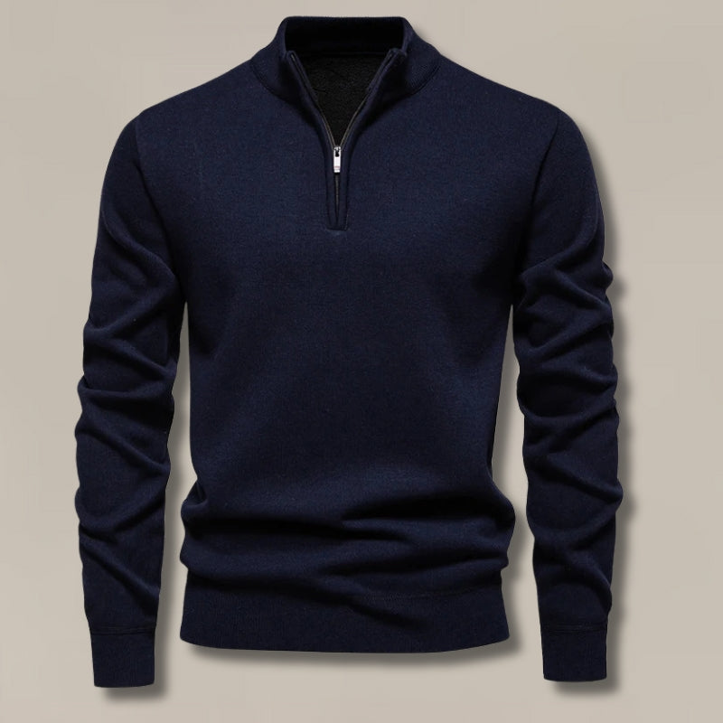 The Warwick Quarter Zip Jumper