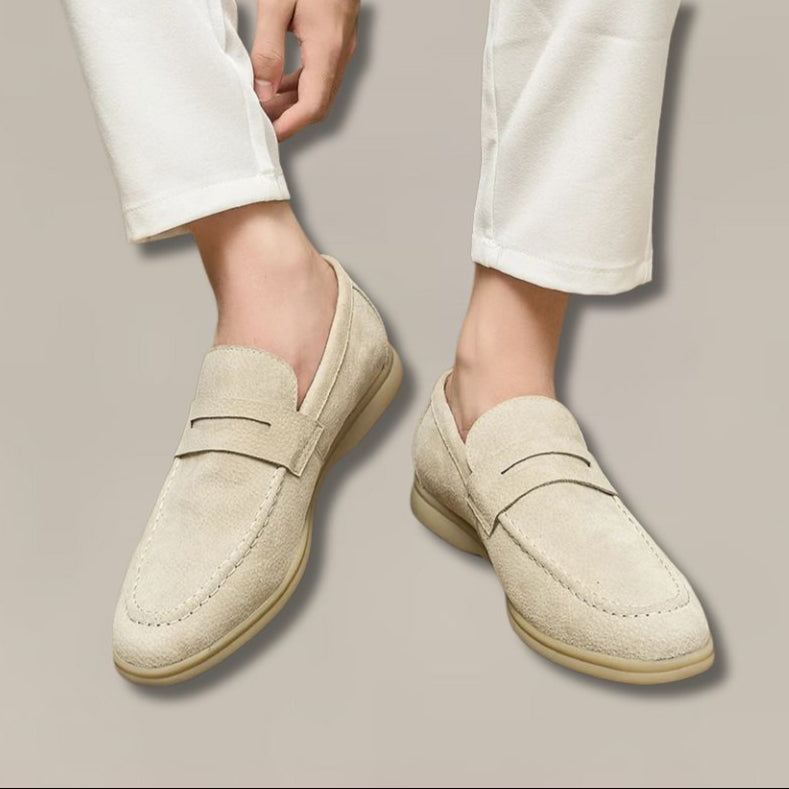 The Old Money Suede Loafers