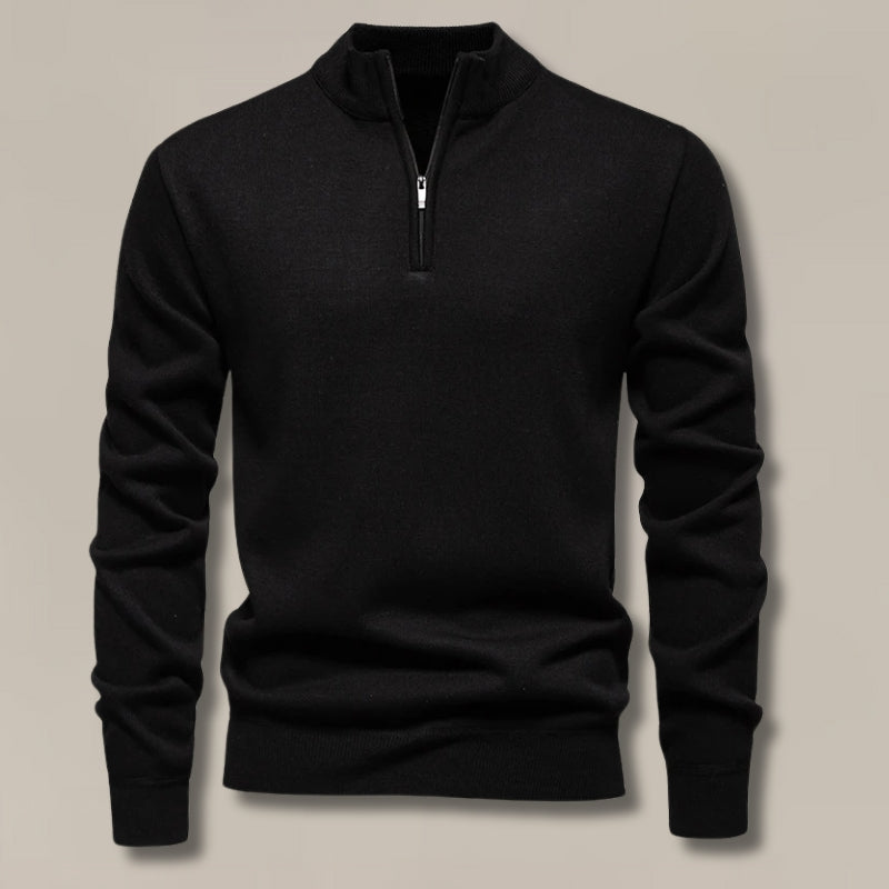 The Warwick Quarter Zip Jumper