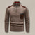 The Garrick Patchwork Half-Zip Jumper