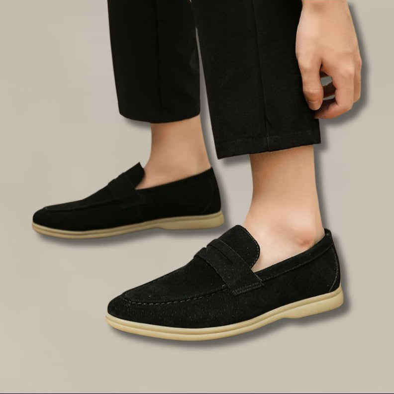 The Old Money Suede Loafers