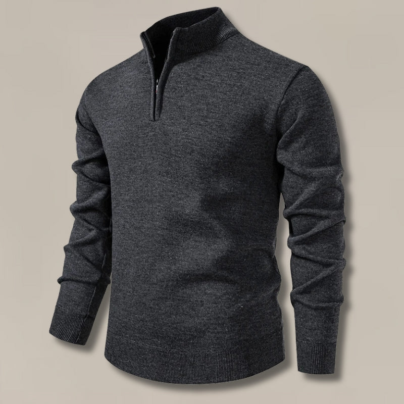 The Warwick Quarter Zip Jumper