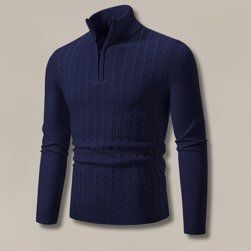 The Gstaad Half Zip Jumper