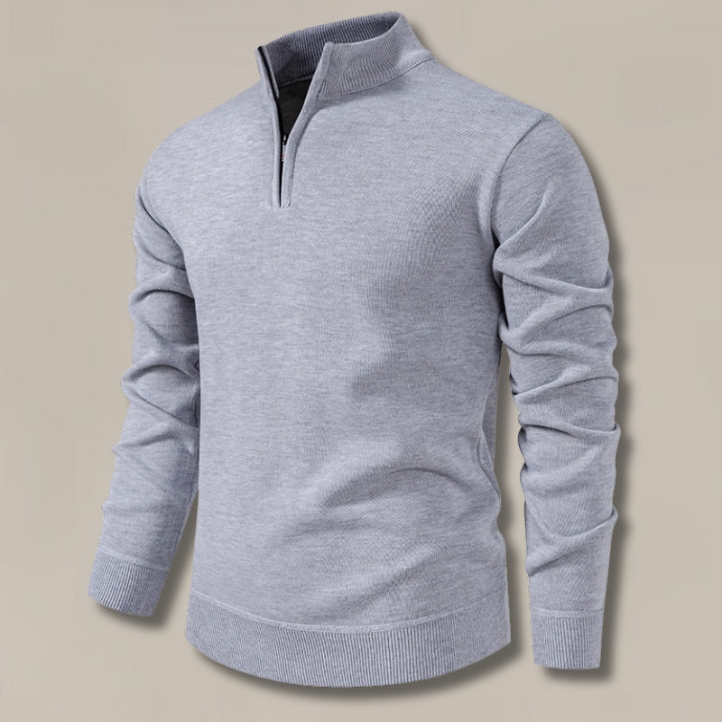 The Warwick Quarter Zip Jumper