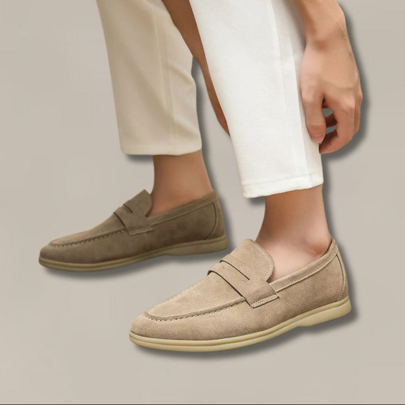 The Old Money Suede Loafers