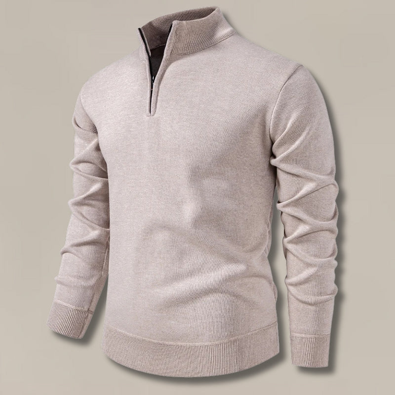 The Warwick Quarter Zip Jumper