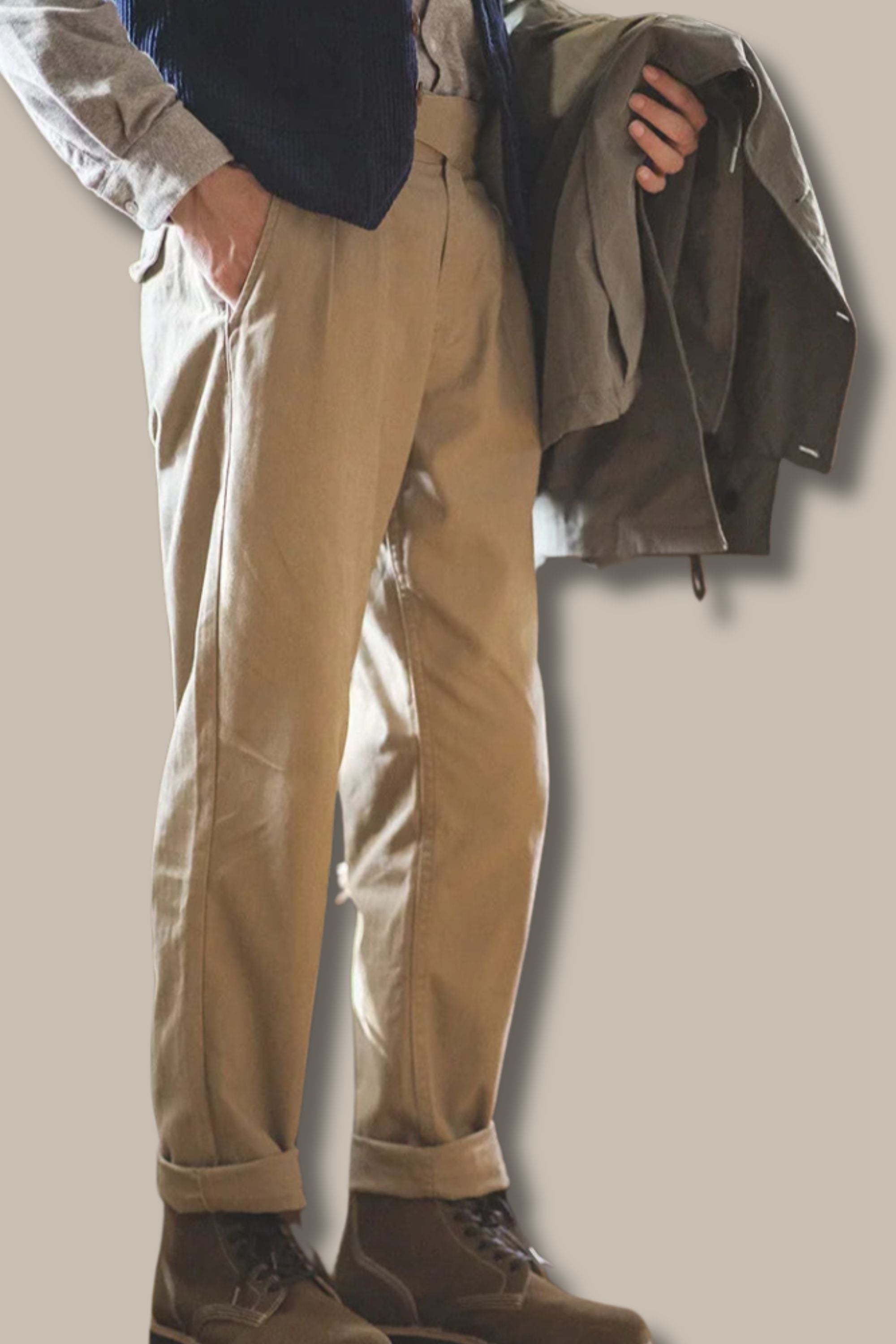 The Torino Vintage Cotton Pantalon