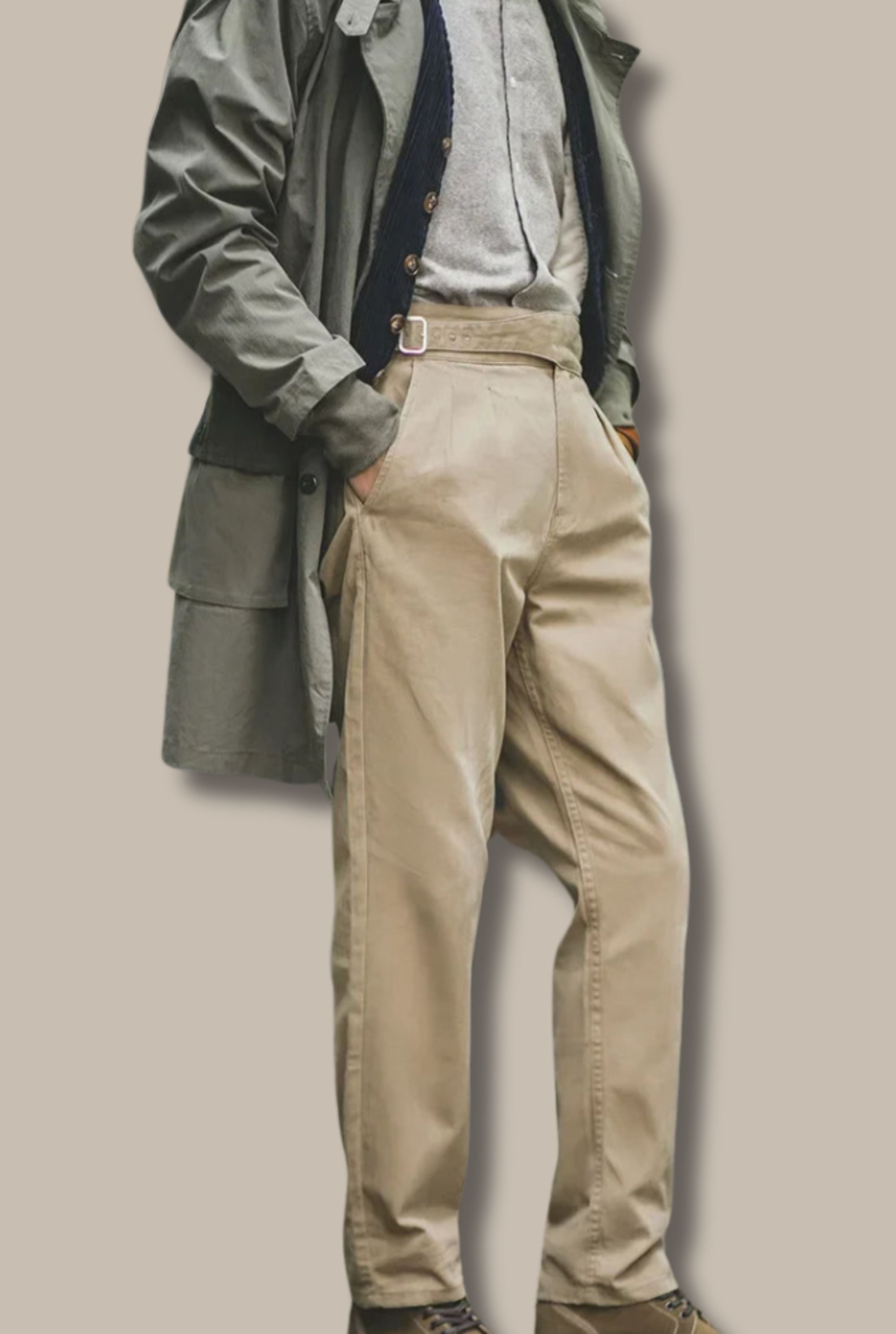 The Torino Vintage Cotton Pantalon